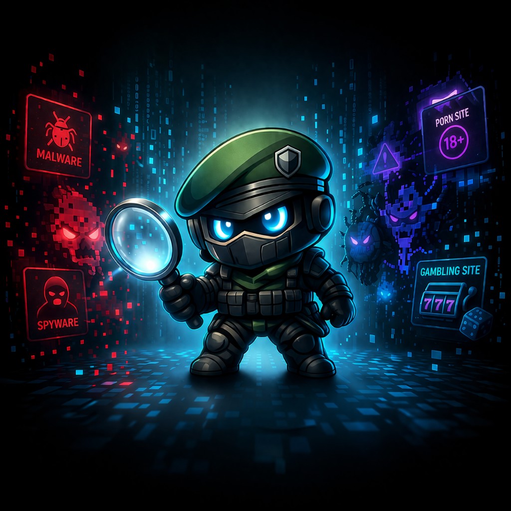 PatrolOne threat hunter mascot